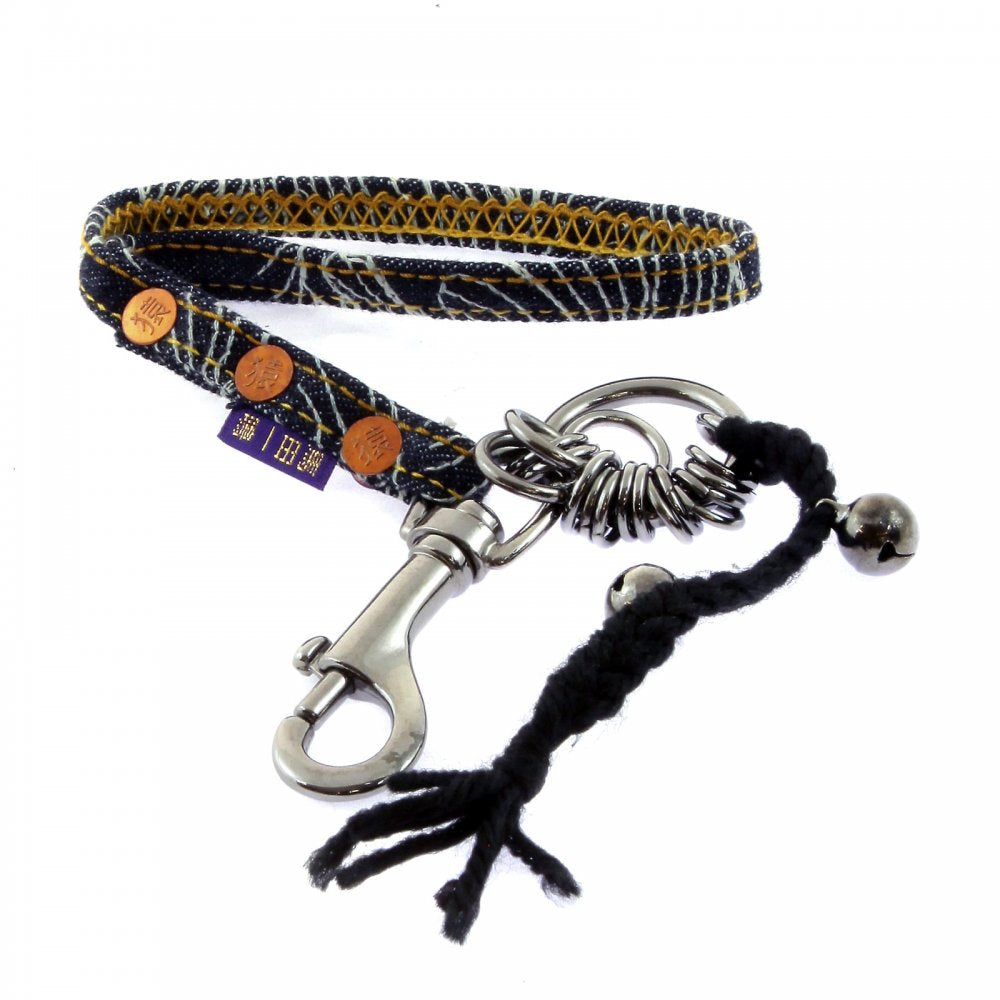 Tsunami Wave Boxed Unisex Indigo Denim Key Chain