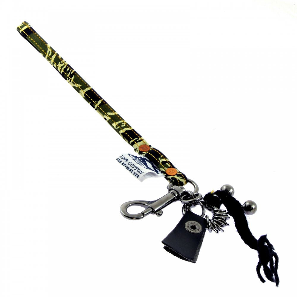 Boxed Unisex Green Tiger Camo Key Chain