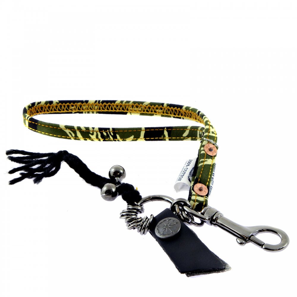 Boxed Unisex Green Tiger Camo Key Chain