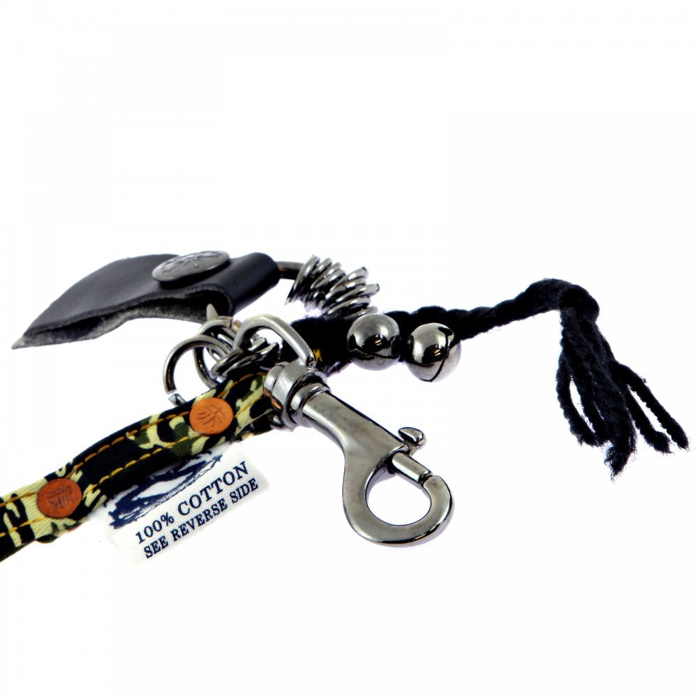 Boxed Unisex Green Tiger Camo Key Chain