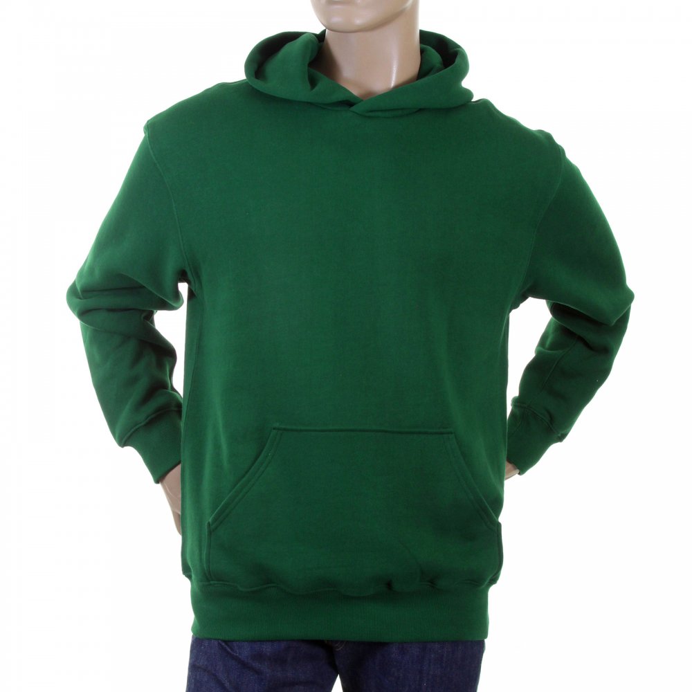 Mens Bottle Green Overhead Large Fitting Sweatshirt