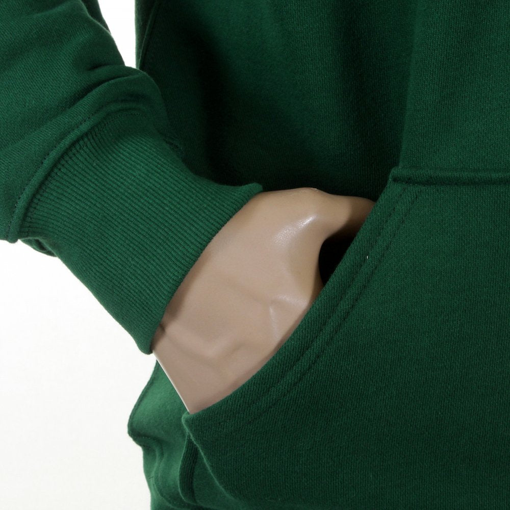 Mens Bottle Green Overhead Large Fitting Sweatshirt