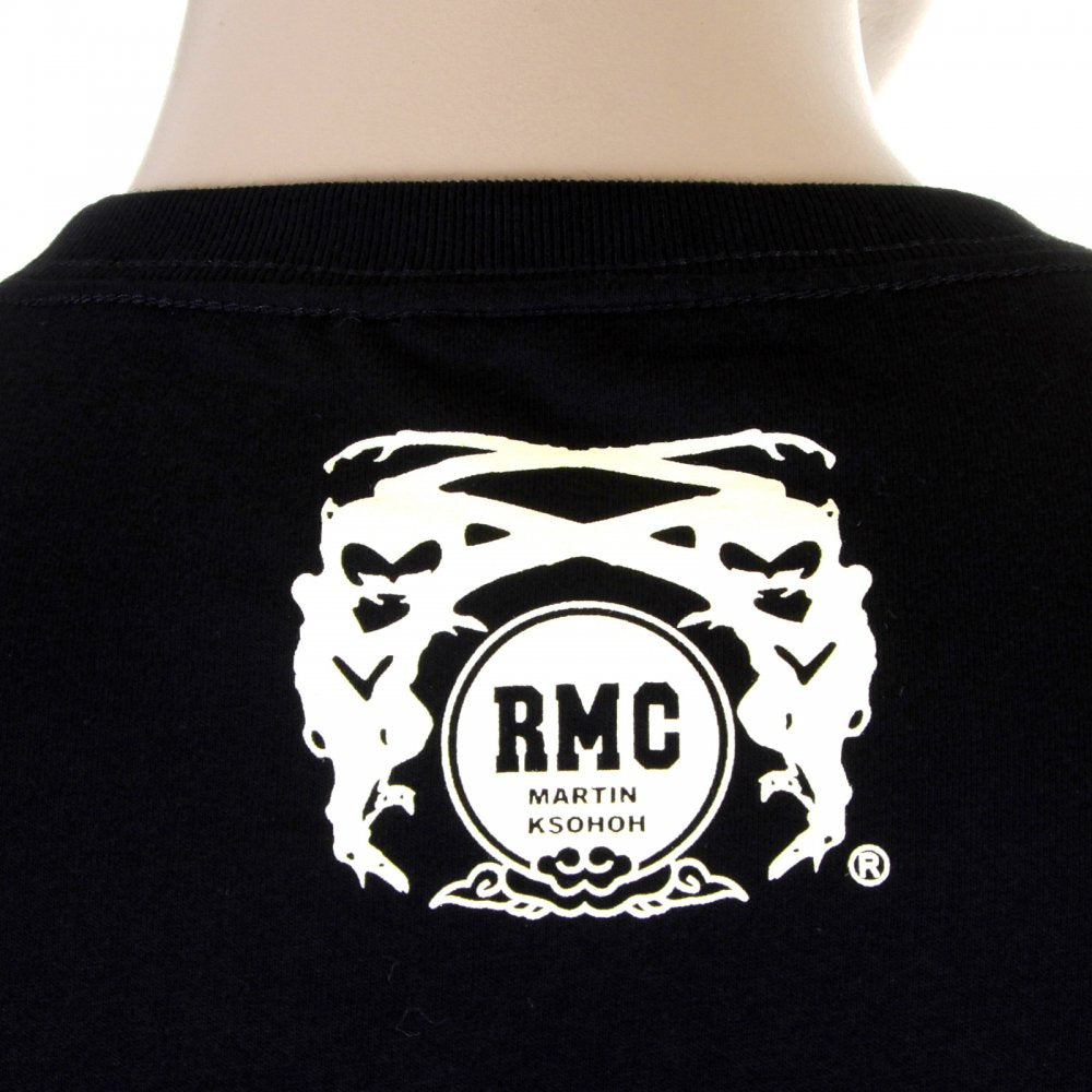 Black Crew Neck Short Sleeve Regular Fit T-shirt for Men