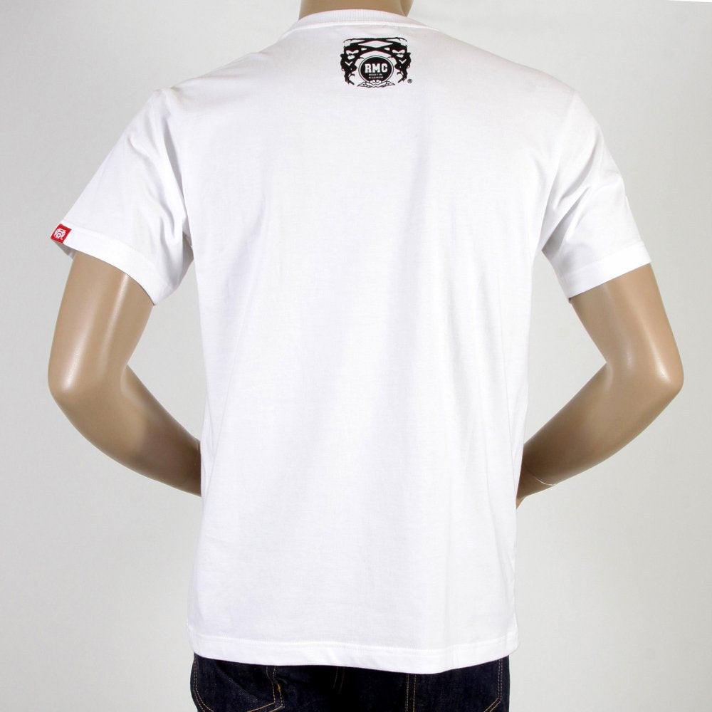 White Crew Neck Regular Fit Mens Short Sleeve T-shirt