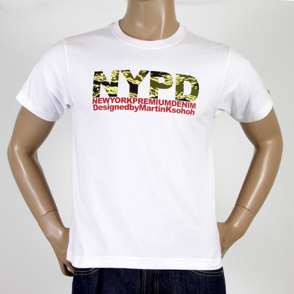 Mens White Crew Neck Short Sleeve Regular Fit T-shirt