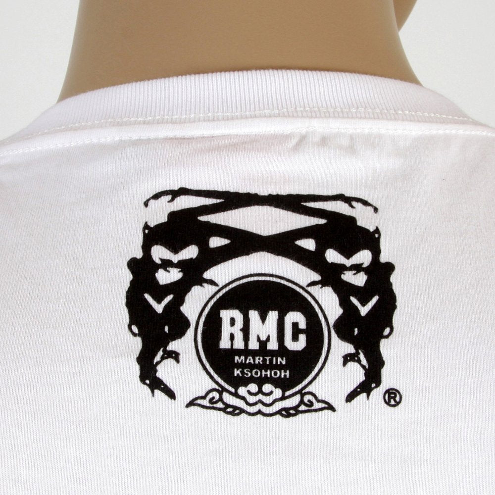 FBI White Crew Neck Short Sleeve Regular Fit T-shirt for Men
