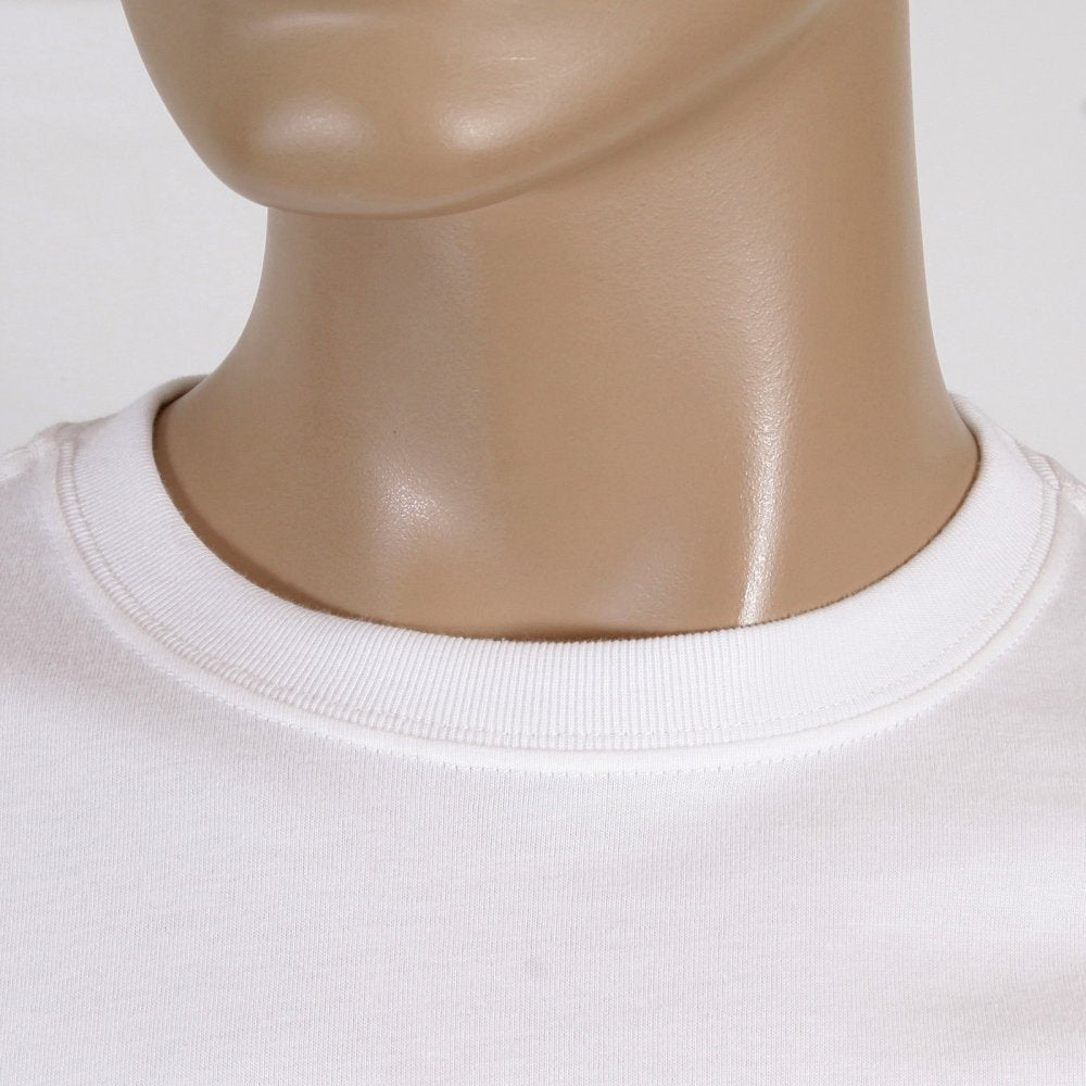FBI White Crew Neck Short Sleeve Regular Fit T-shirt for Men