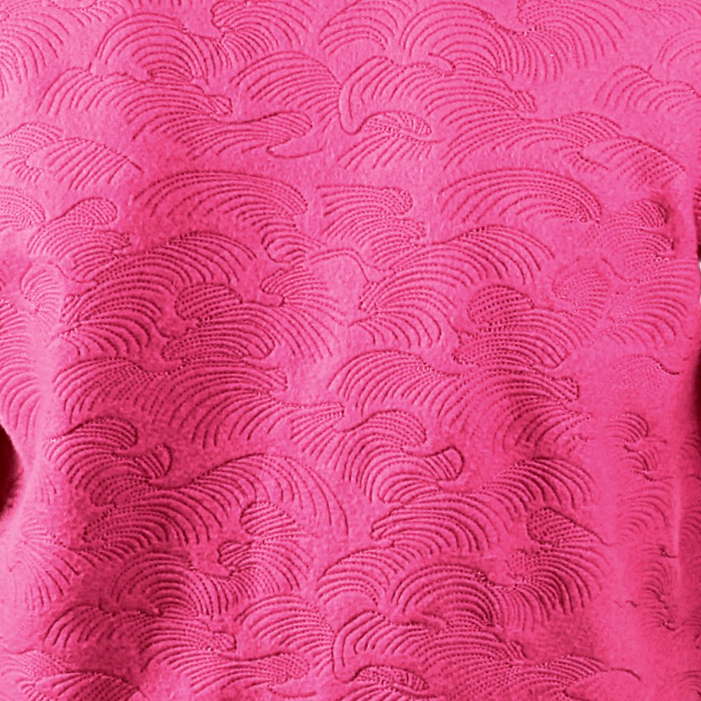 Mens Pink Large Fitting Zipped Hooded Sweatshirt