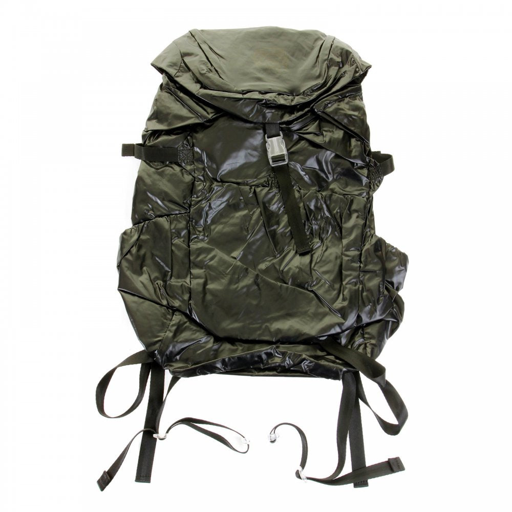Unisex Black Lightweight Nylon Backpack