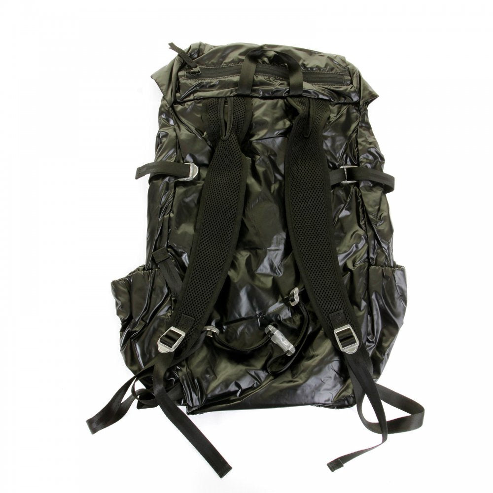 Unisex Black Lightweight Nylon Backpack