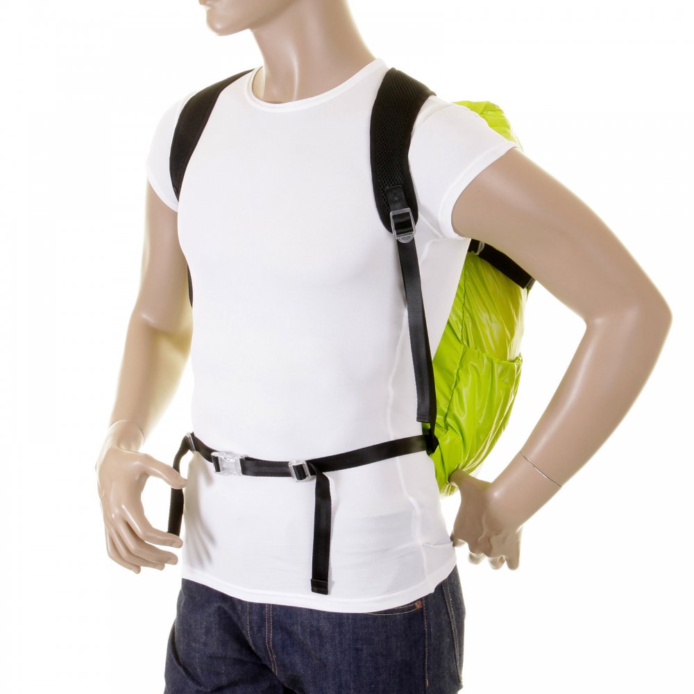 Unisex Lime Lightweight Nylon Backpack