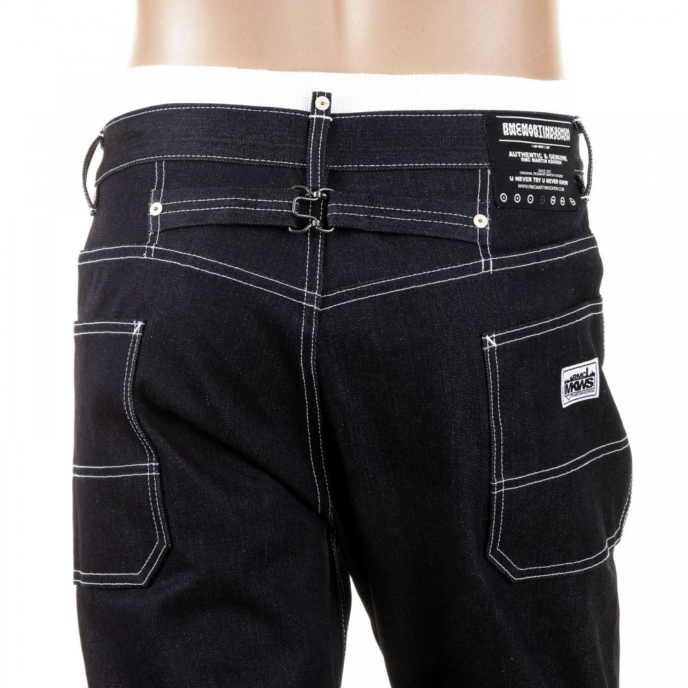Super Exclusive Black Sugar Unwashed Selvedge Denim Jean