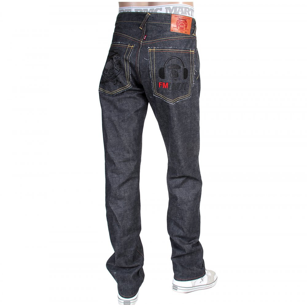 Super Exclusive Design Selvedge Raw Indigo Monsterider FMUnion Denim Jeans
