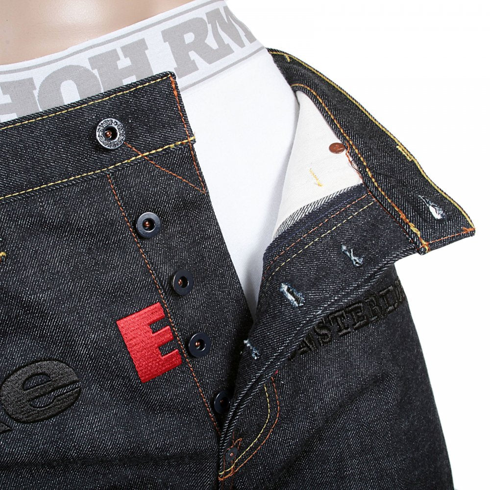 Super Exclusive Design Selvedge Raw Indigo Monsterider FMUnion Denim Jeans