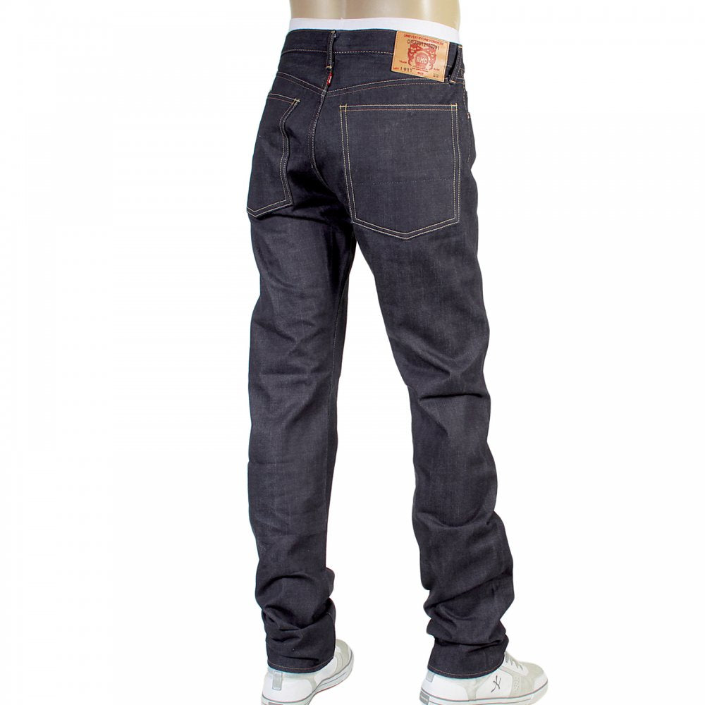 1011 Model Slimmer Cut Premium Japanese Indigo Selvedge Raw Denim Jeans
