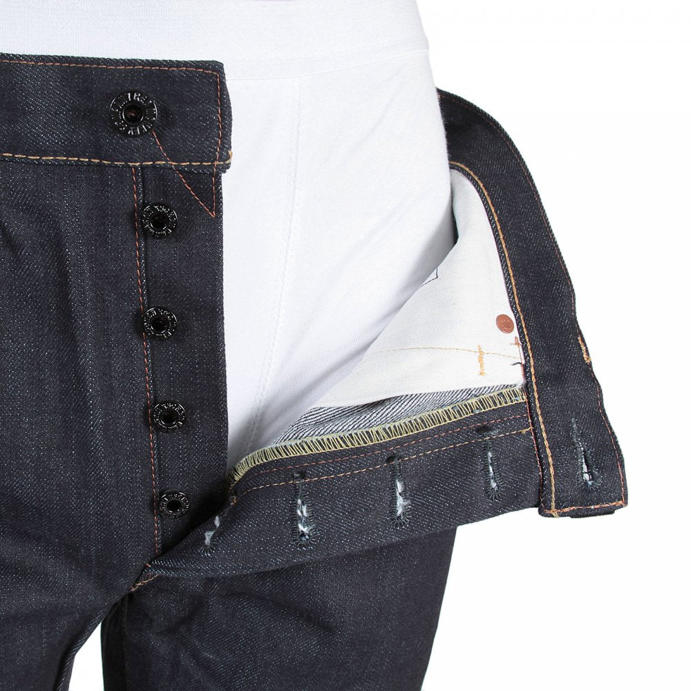 1011 Model Slimmer Cut Premium Japanese Indigo Selvedge Raw Denim Jeans