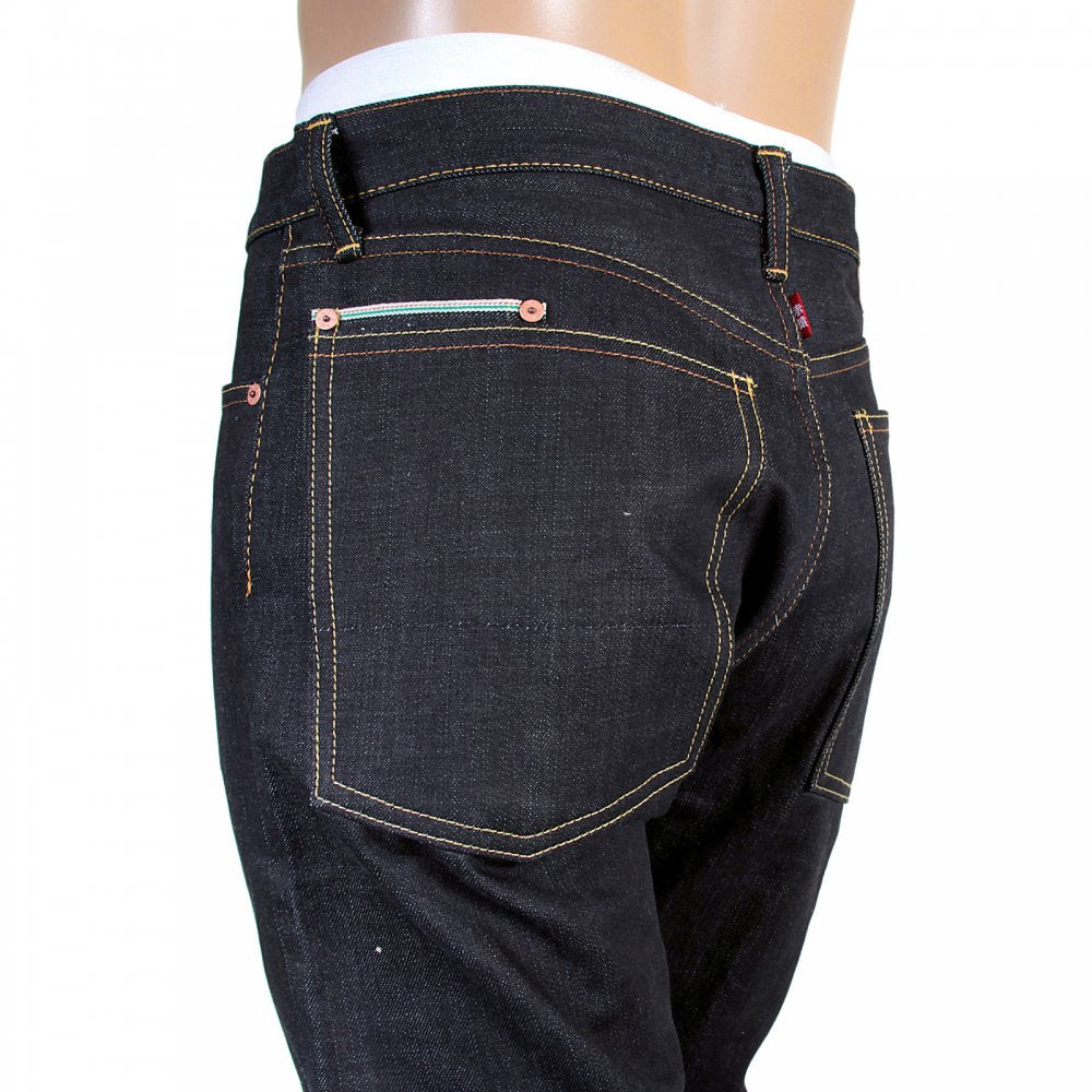 1011 Model Slimmer Cut Premium Japanese Indigo Selvedge Raw Denim Jeans