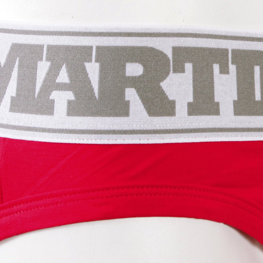 Mens Stretch Cotton Briefs in Red