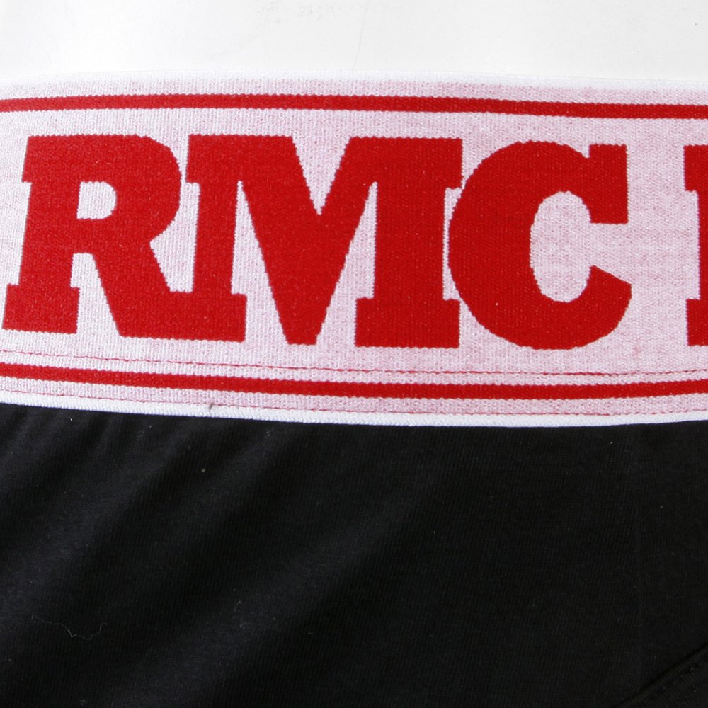 Black Stretch Cotton Briefs for Men