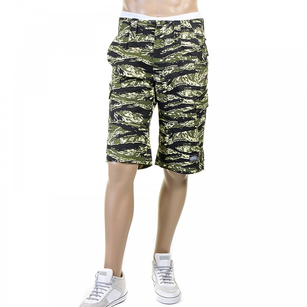 Genuine Mens Super Exclusive Design Green Camo Pattern Shorts