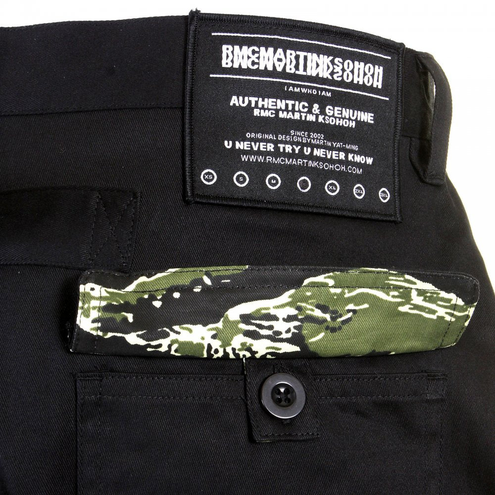 Mens Chino Black Shorts with Super Exclusive Design