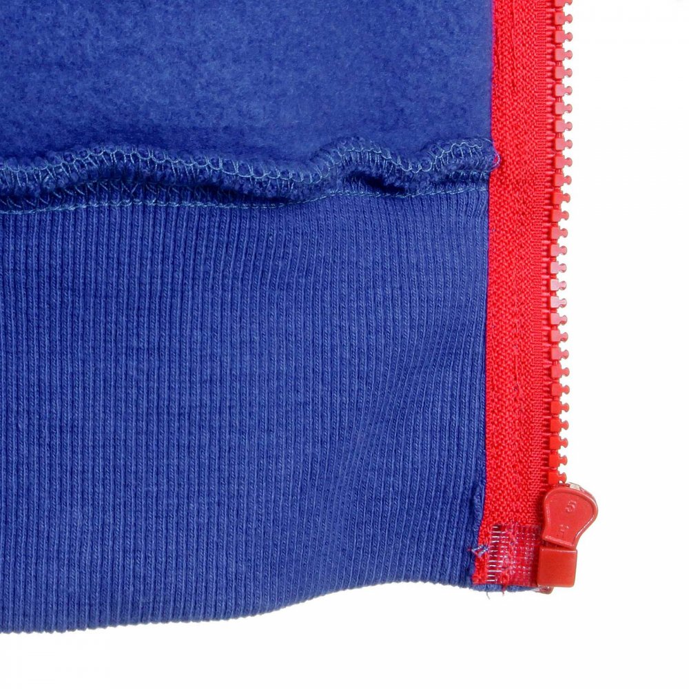 Mens Blue Empire Hooded Zipped Regular Fit Sweatshirt