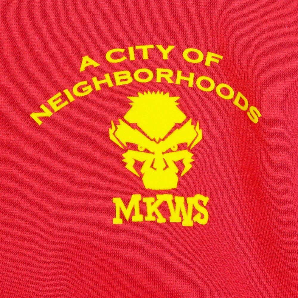 Red Empire Hooded Zipped Regular Fit Sweatshirt