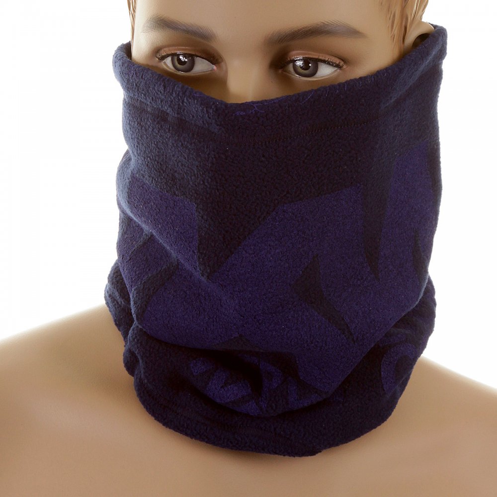 Navy Fleece Neck Warmer Snood