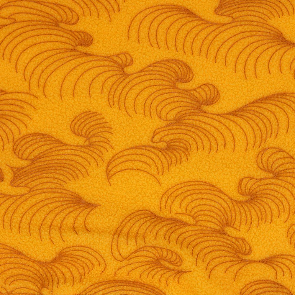 Yellow Fleece Neck Warmer Snood