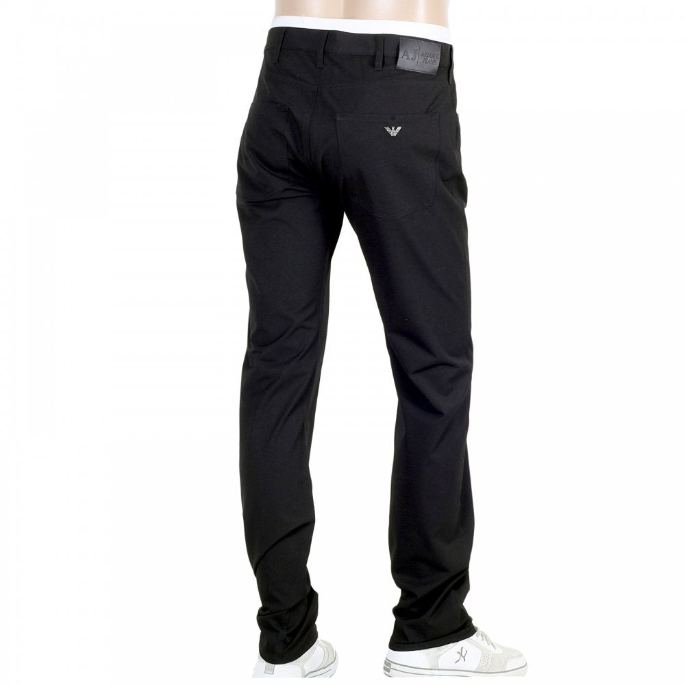 Mens Regular Waist Tight Leg Comfort Stretch Trousers
