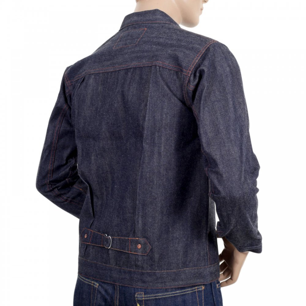 Raw Denim Vintage Cut Larger Fit Fiction Romance 1930s Work Jacket SC12240N