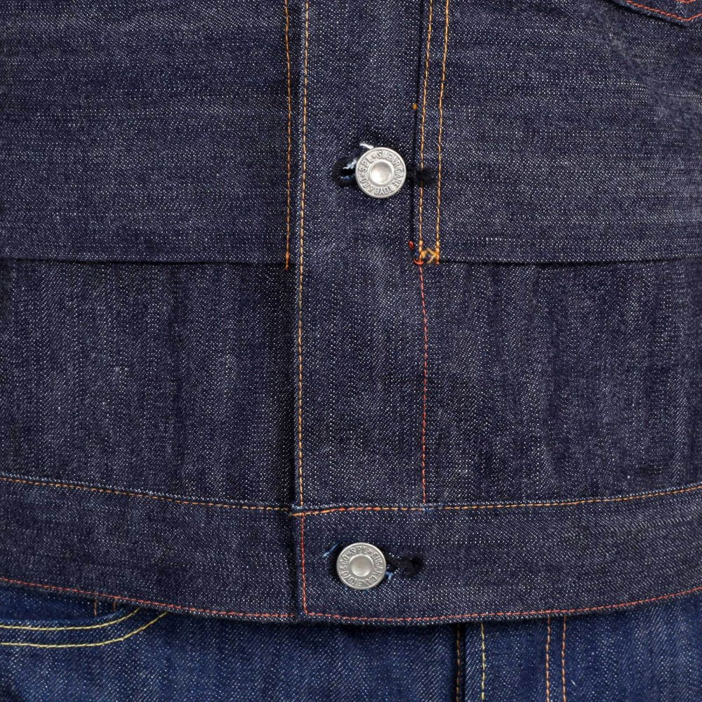 Raw Denim Vintage Cut Larger Fit Fiction Romance 1930s Work Jacket SC12240N