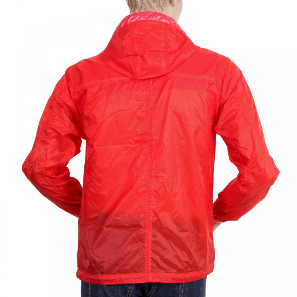 Mens Lightweight Nylon Jackets in Red