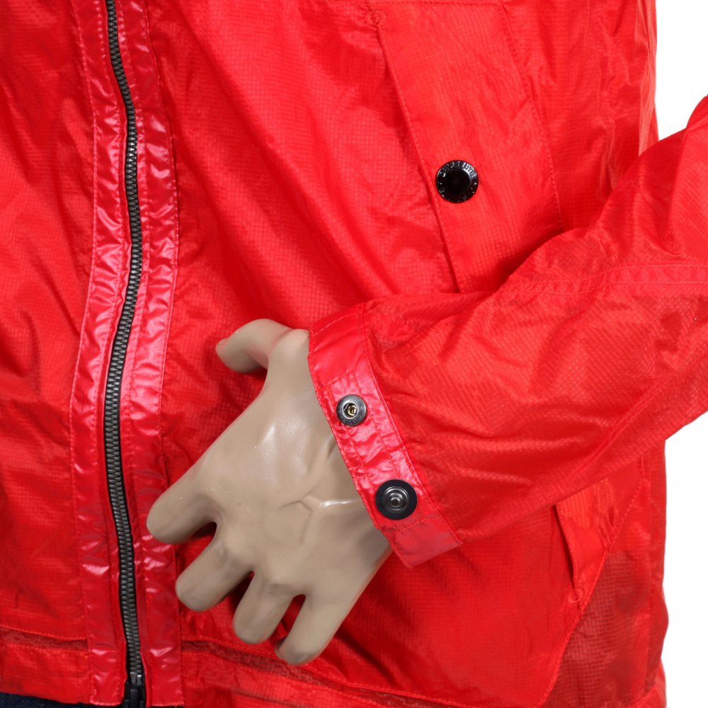 Mens Lightweight Nylon Jackets in Red
