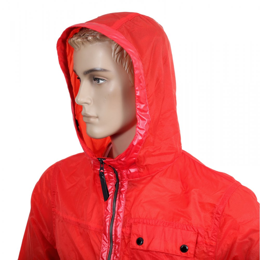 Mens Lightweight Nylon Jackets in Red