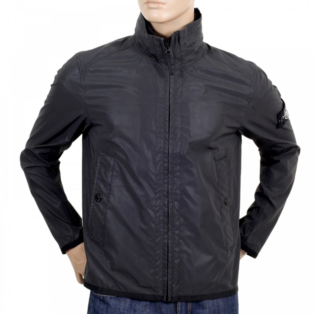 Mens Reflex Mat Grey Fabric Regular Fit Jacket with Hood