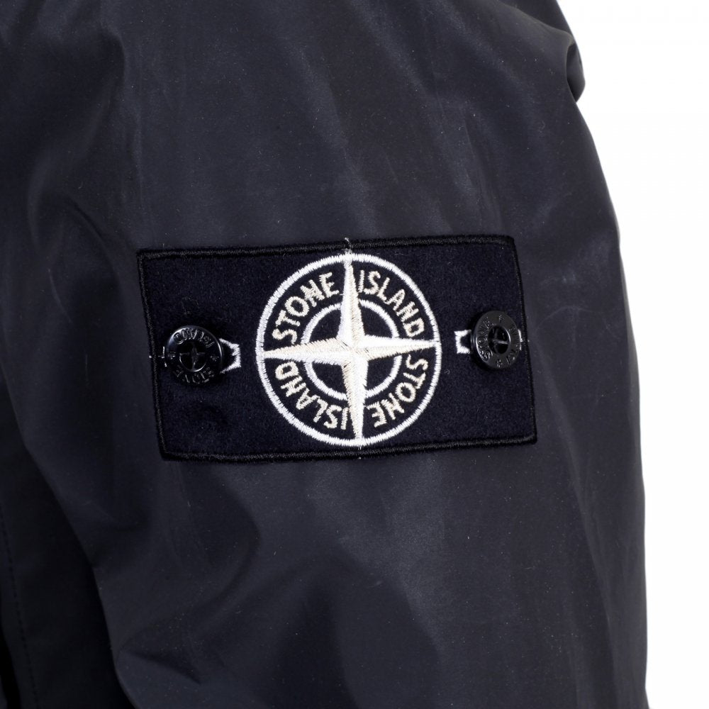 Mens Reflex Mat Grey Fabric Regular Fit Jacket with Hood