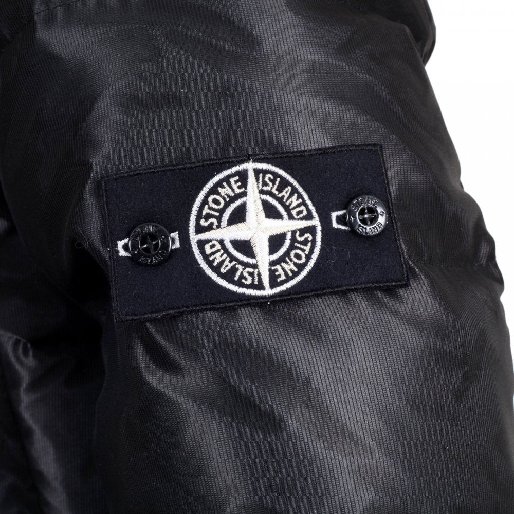Mens Mesh Reflective Padded Grey Hooded Fabric Jacket