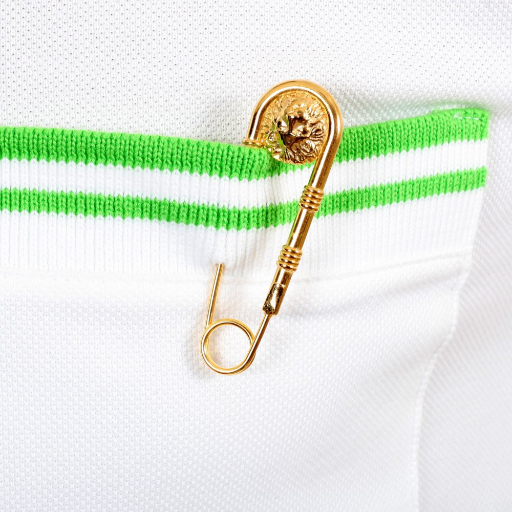 Mens Regular Fit Short Sleeve Polo Shirt in White