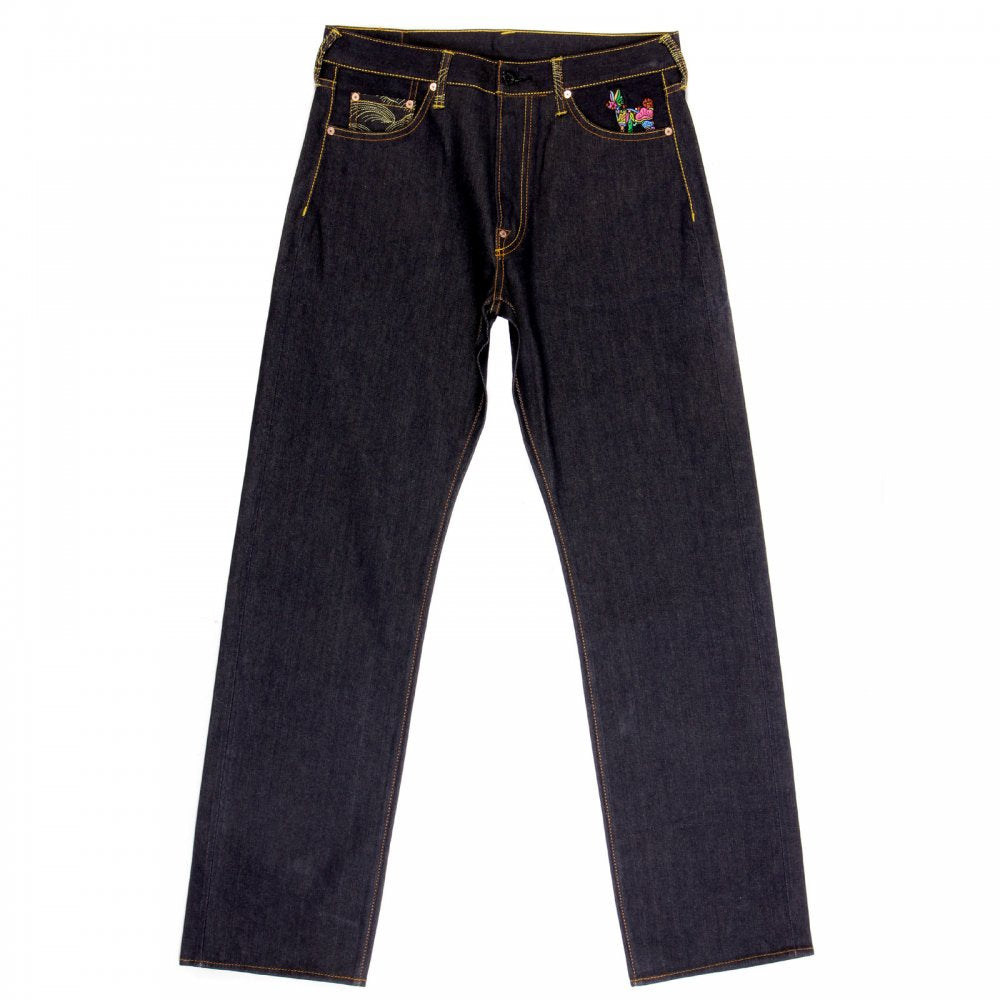 Vintage Cut War Is Not the Answer Japanese Selvedge Raw Denim Jeans