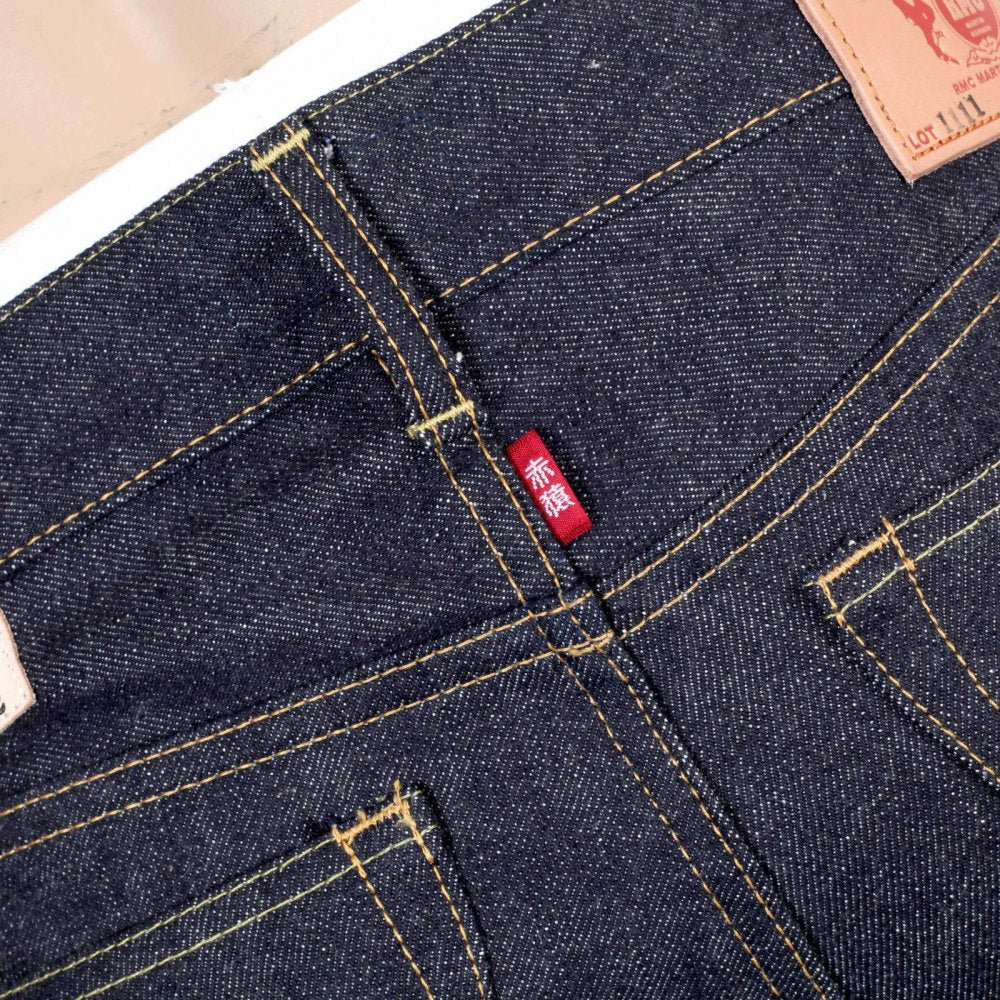 Original Red Indigo Selvedge Slim Cut Denim Jeans