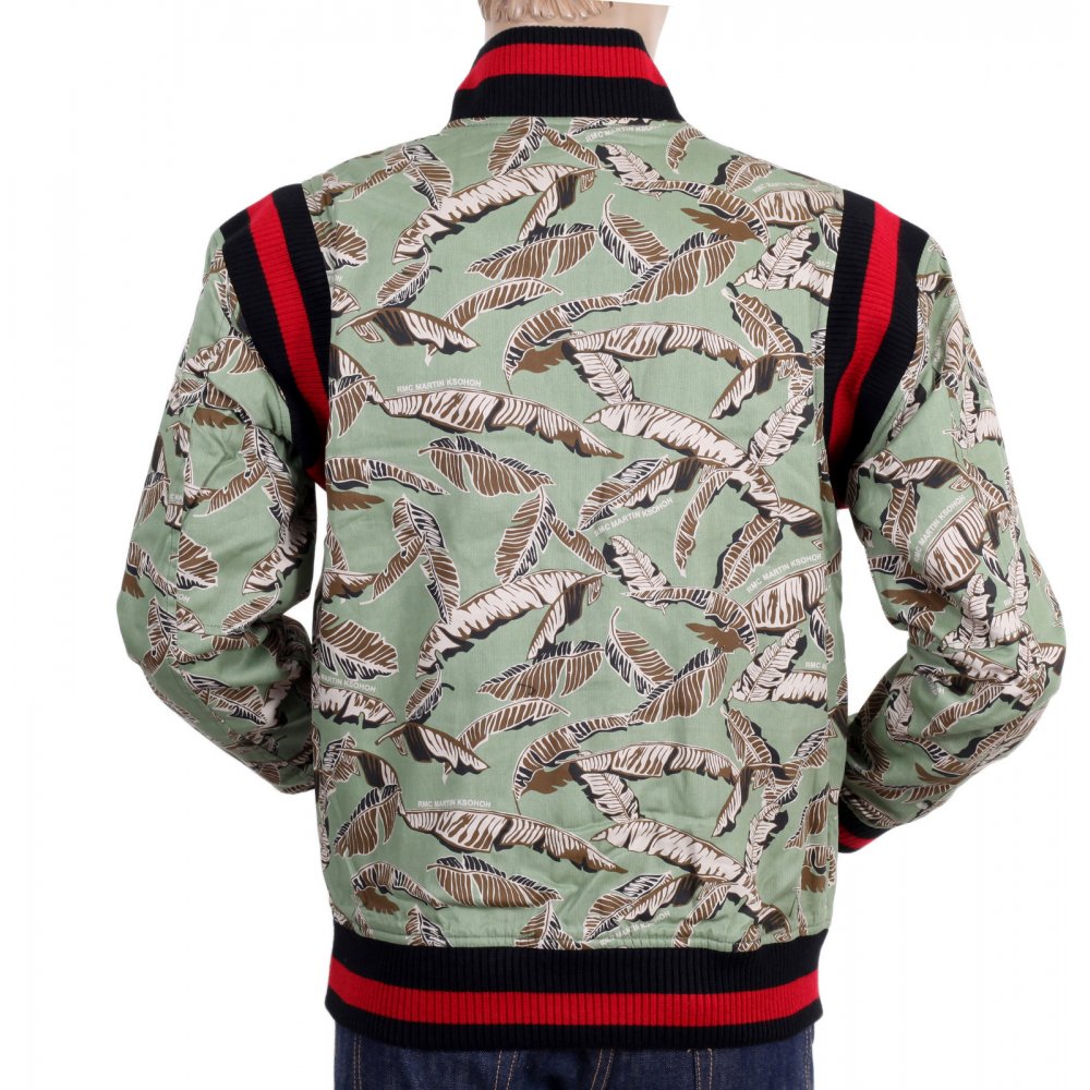 Green Leaf Camo Baseball Blazer Jacket