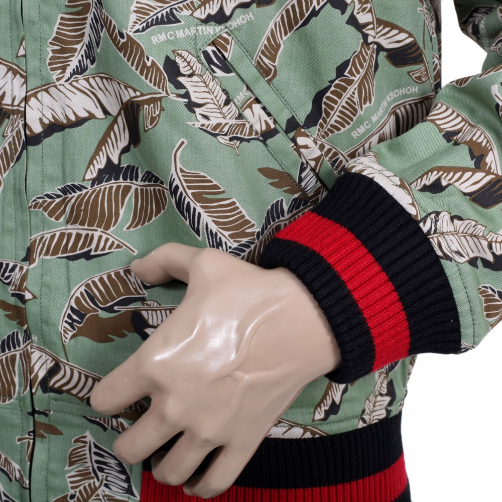 Green Leaf Camo Baseball Blazer Jacket