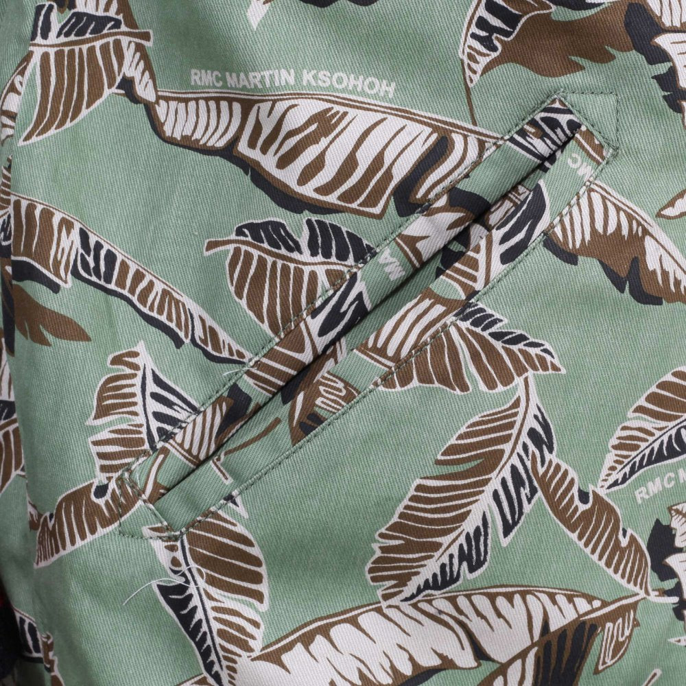 Green Leaf Camo Baseball Blazer Jacket