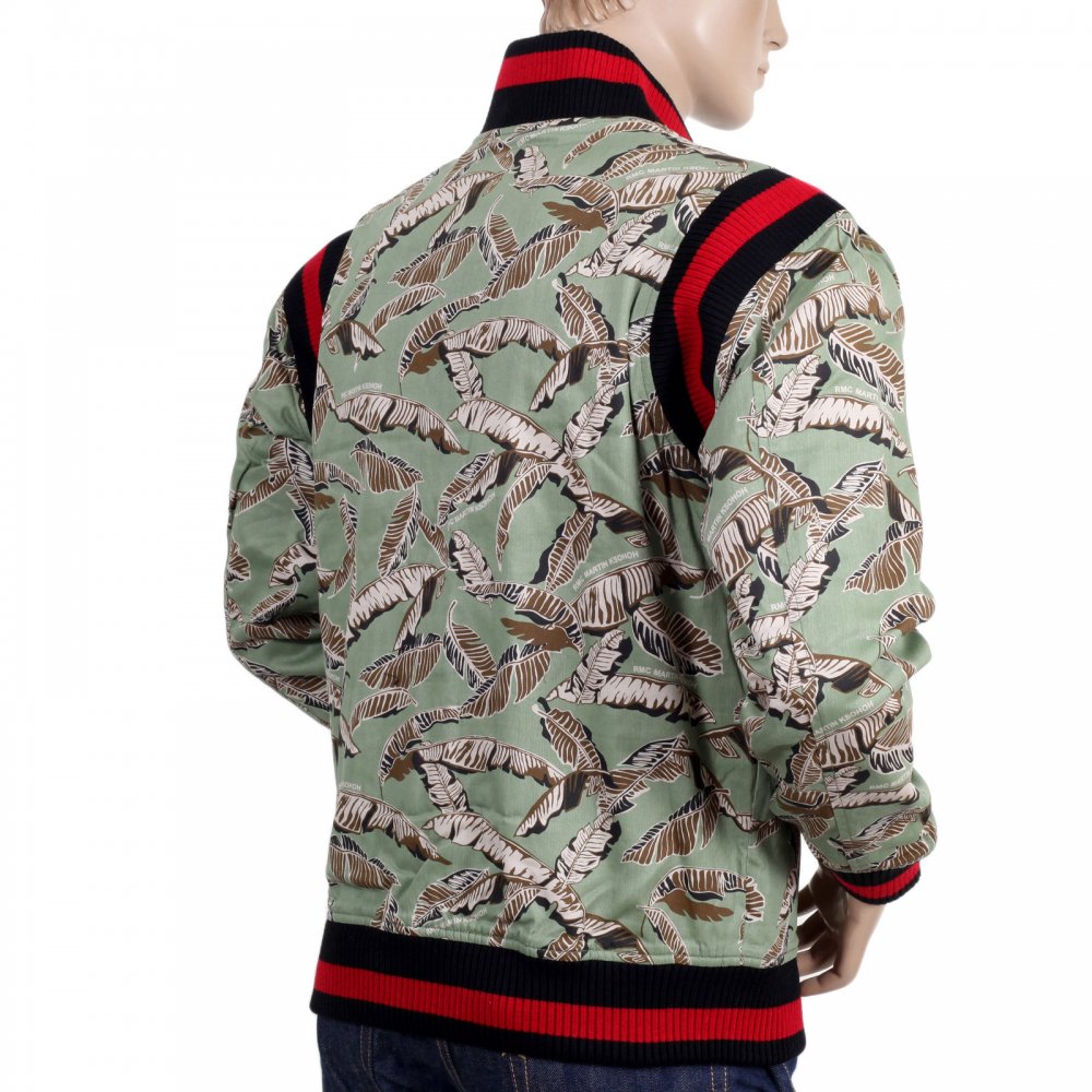 Green Leaf Camo Baseball Blazer Jacket