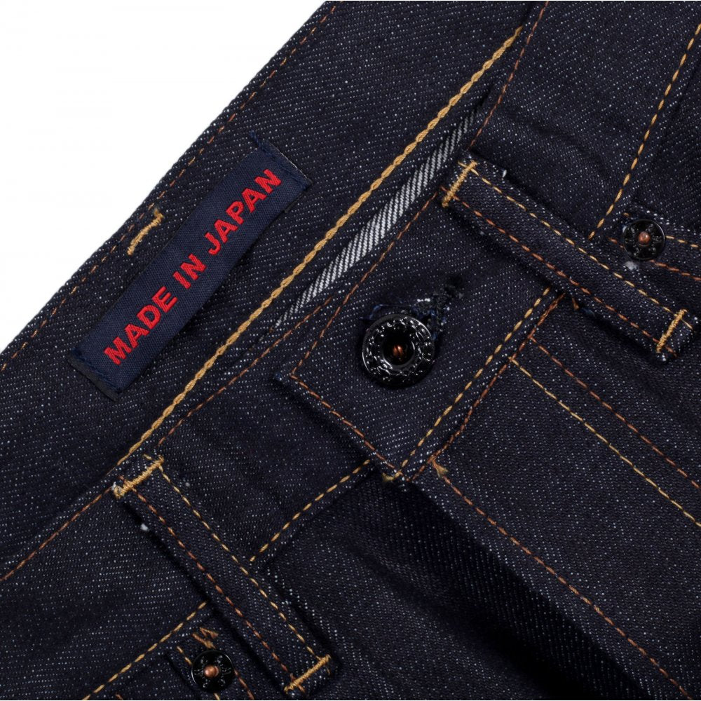 Japanese Selvedge Indigo Raw Slim Fit Maruda Fujin Raijin Denim Jeans