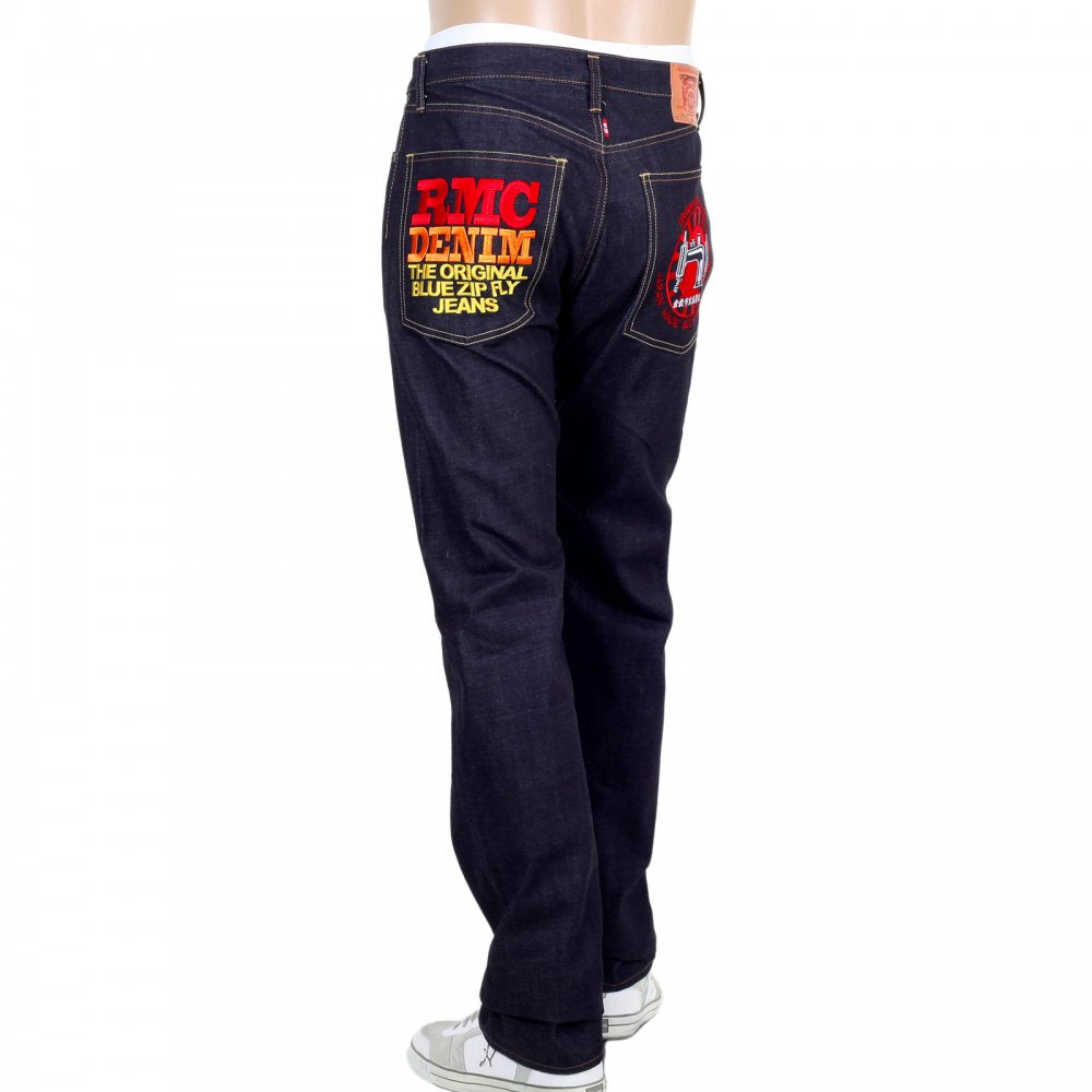 Japanese Selvedge Indigo Raw Slim Fit ORJ Machine Denim Jeans