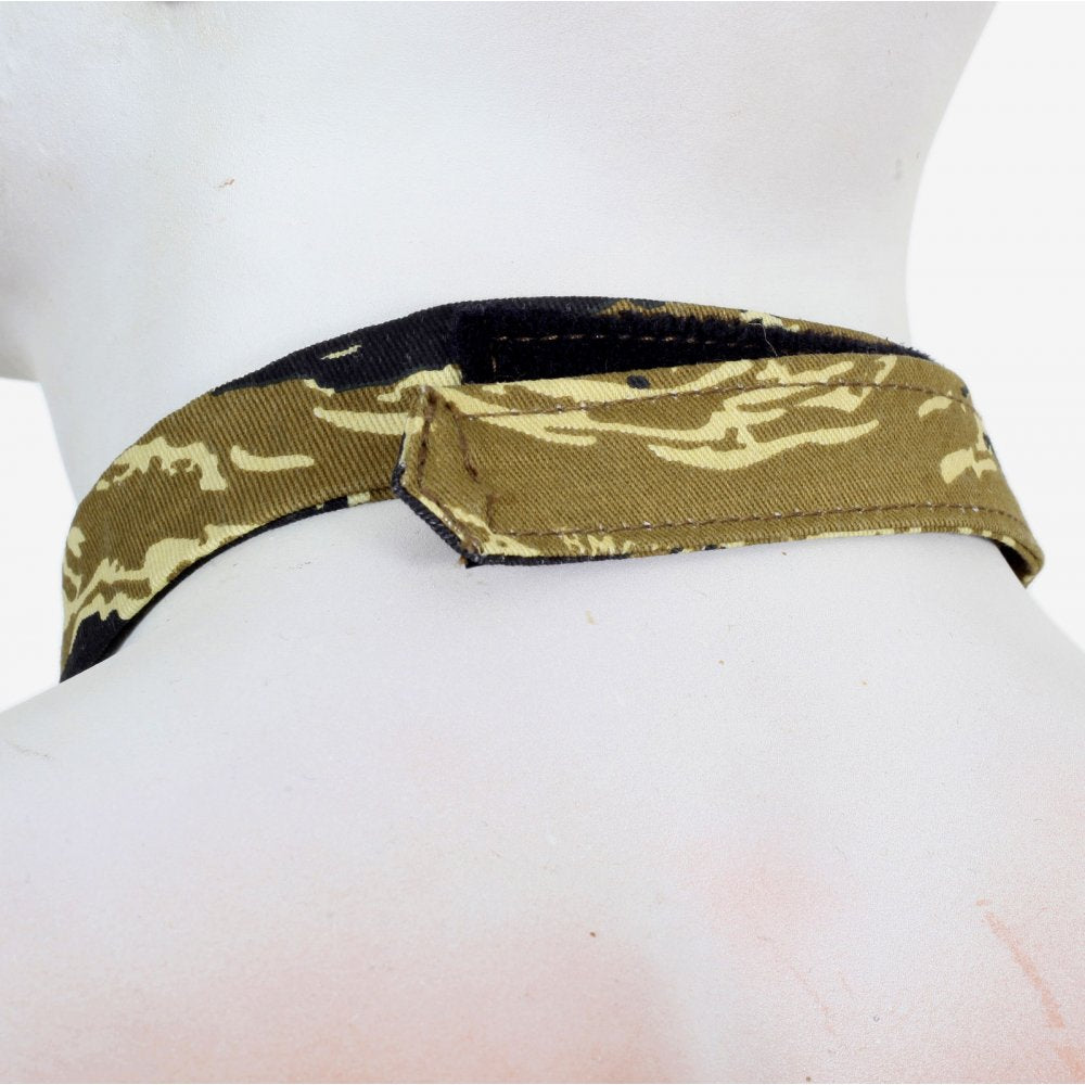 Rare Vintage Tiger Tea Camo Cotton Bow Tie for Men