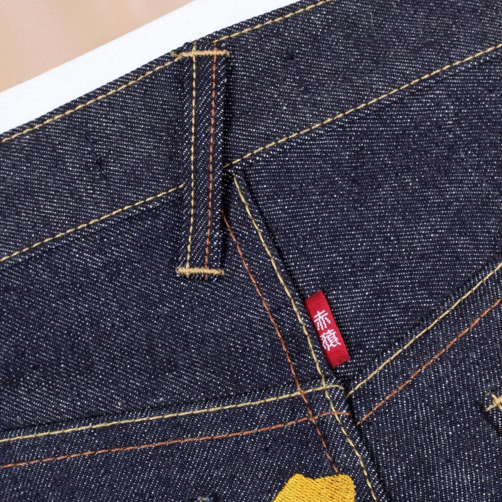 Japanese Selvedge Slim Fit Yamato Damashi 12th Anniversary Indigo Jeans