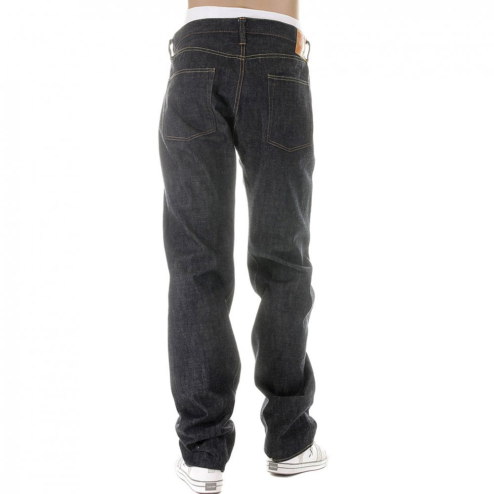 Mens Non Wash Vintage Cut Selvedge Denim Jeans SC42009N